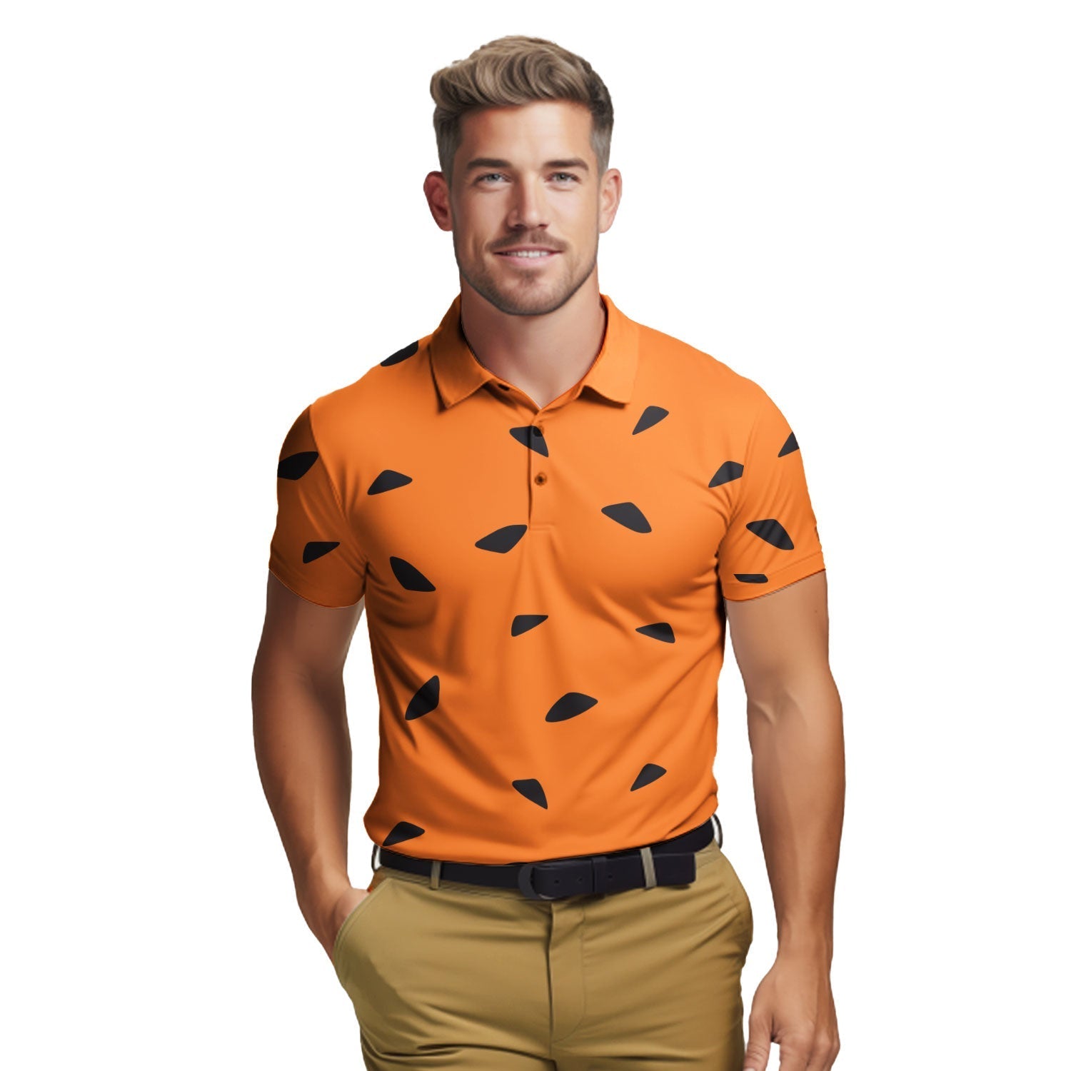 The Flintstones - Funny Golf Polo