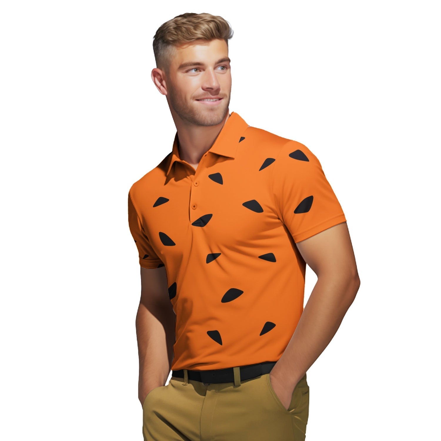 The Flintstones - Funny Golf Polo