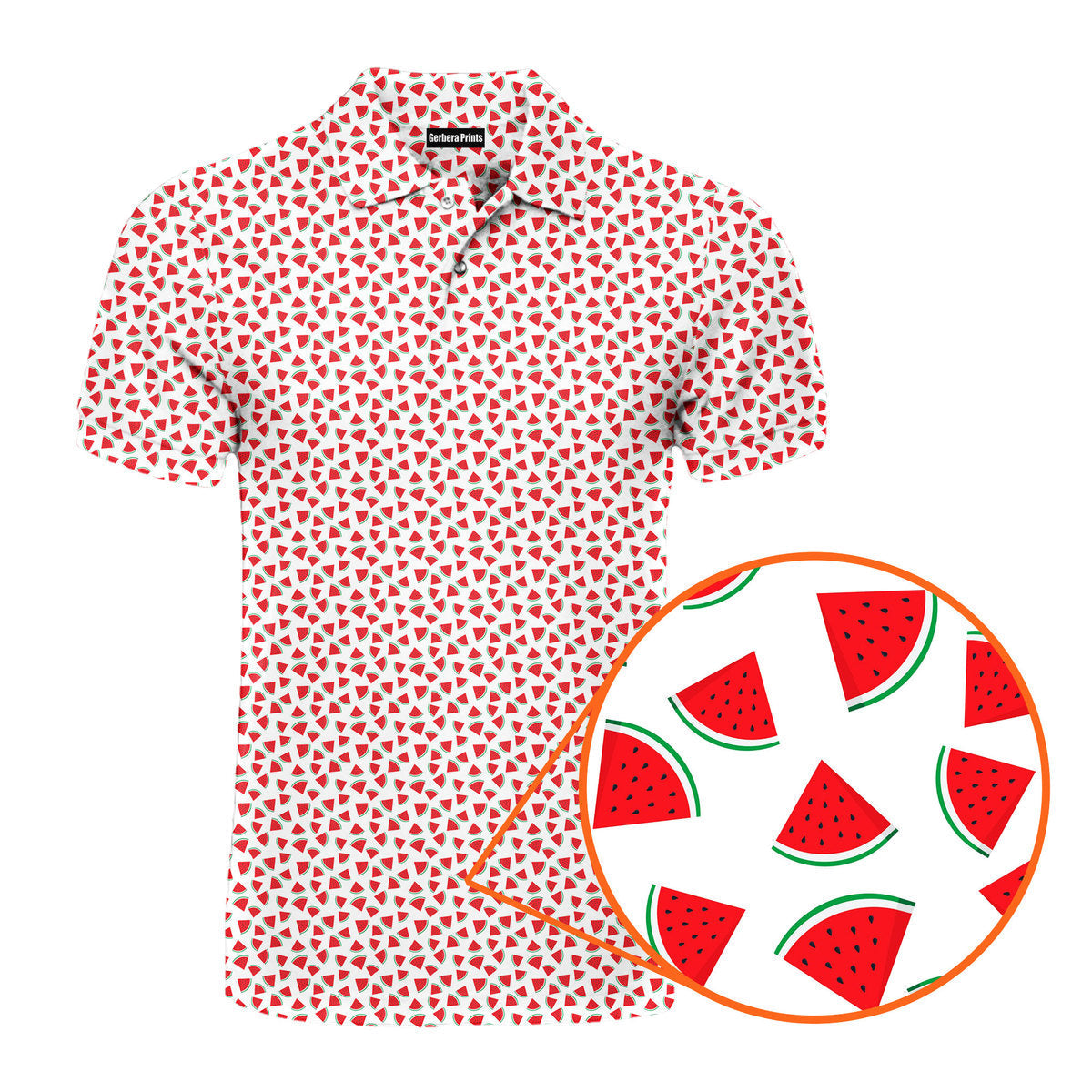 The Watermelon Season - Funny Golf Polo