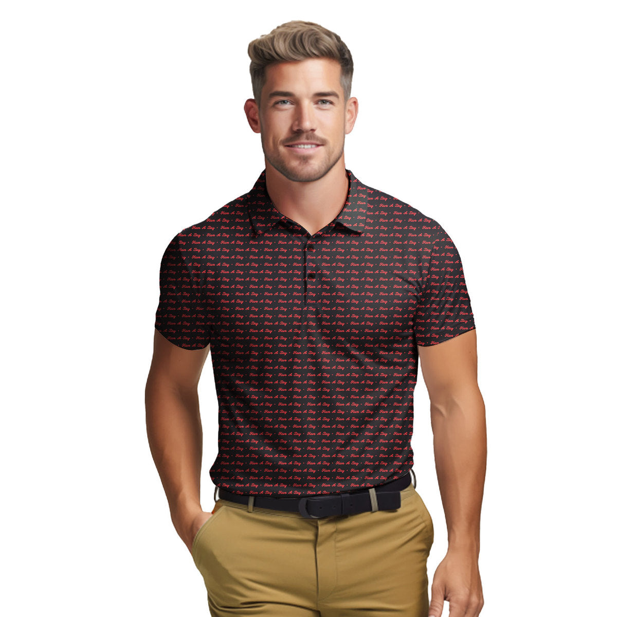 Have A Day - Funny Golf Polo