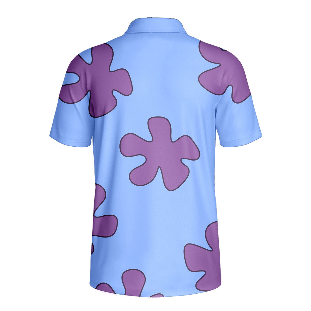 Summer Casual Patrick Star Cartoon - Golf Polo Shirt