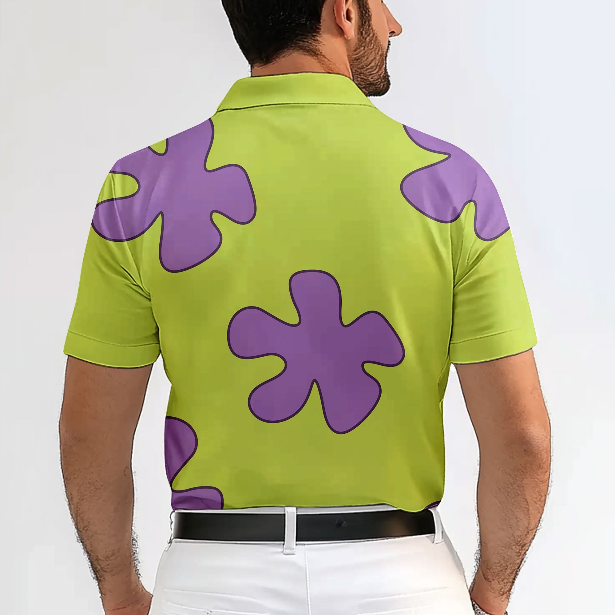 Summer Casual Patrick Star Cartoon - Golf Polo Shirt