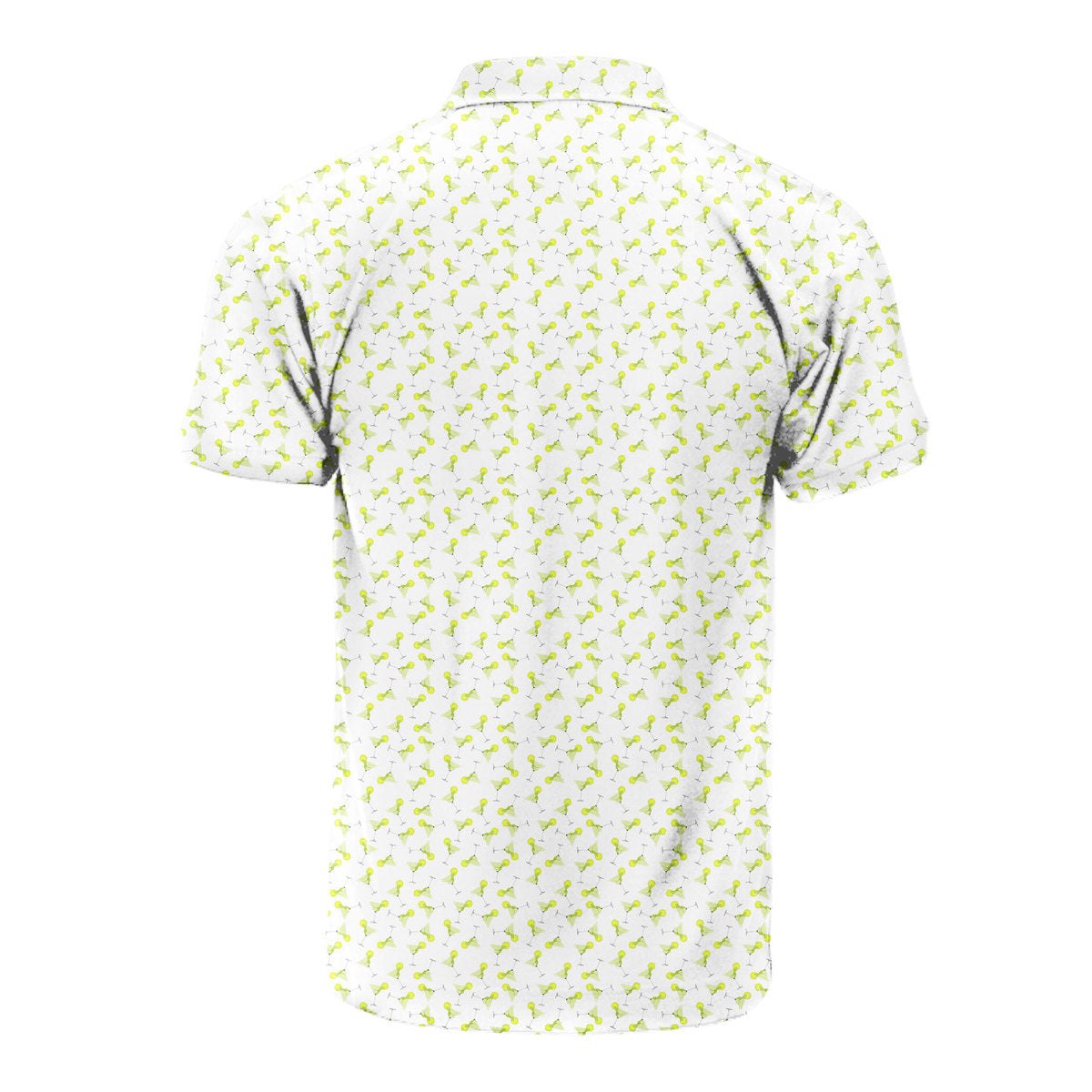 19th Hole Margarita Cocktail Slice Lime - Funny Golf Polo