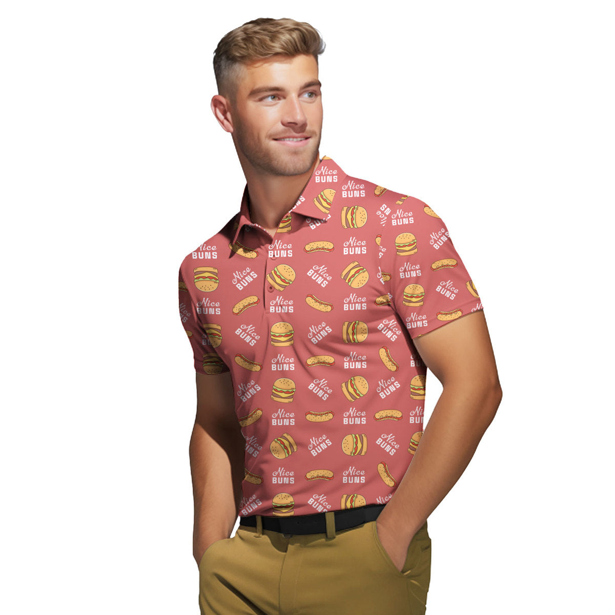 Nice Buns - Funny Golf Polo