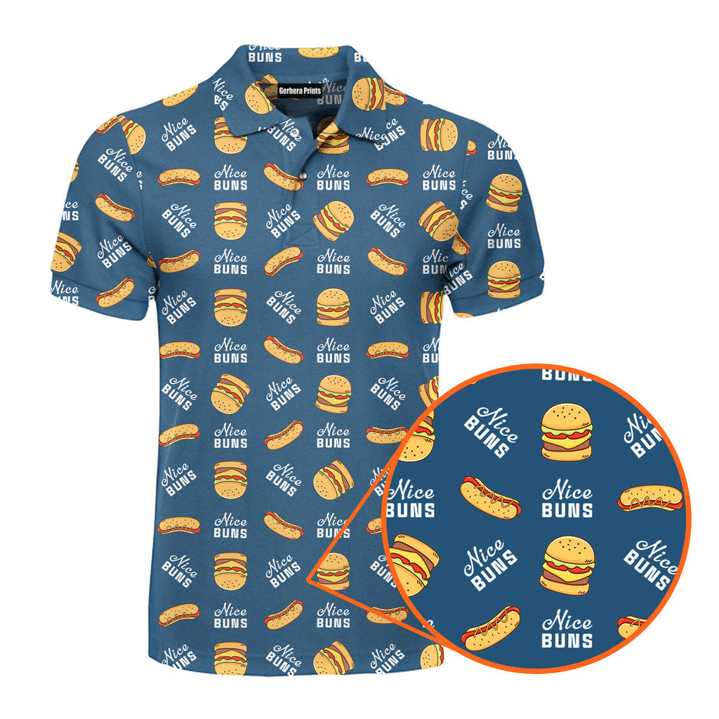 Nice Buns - Funny Golf Polo