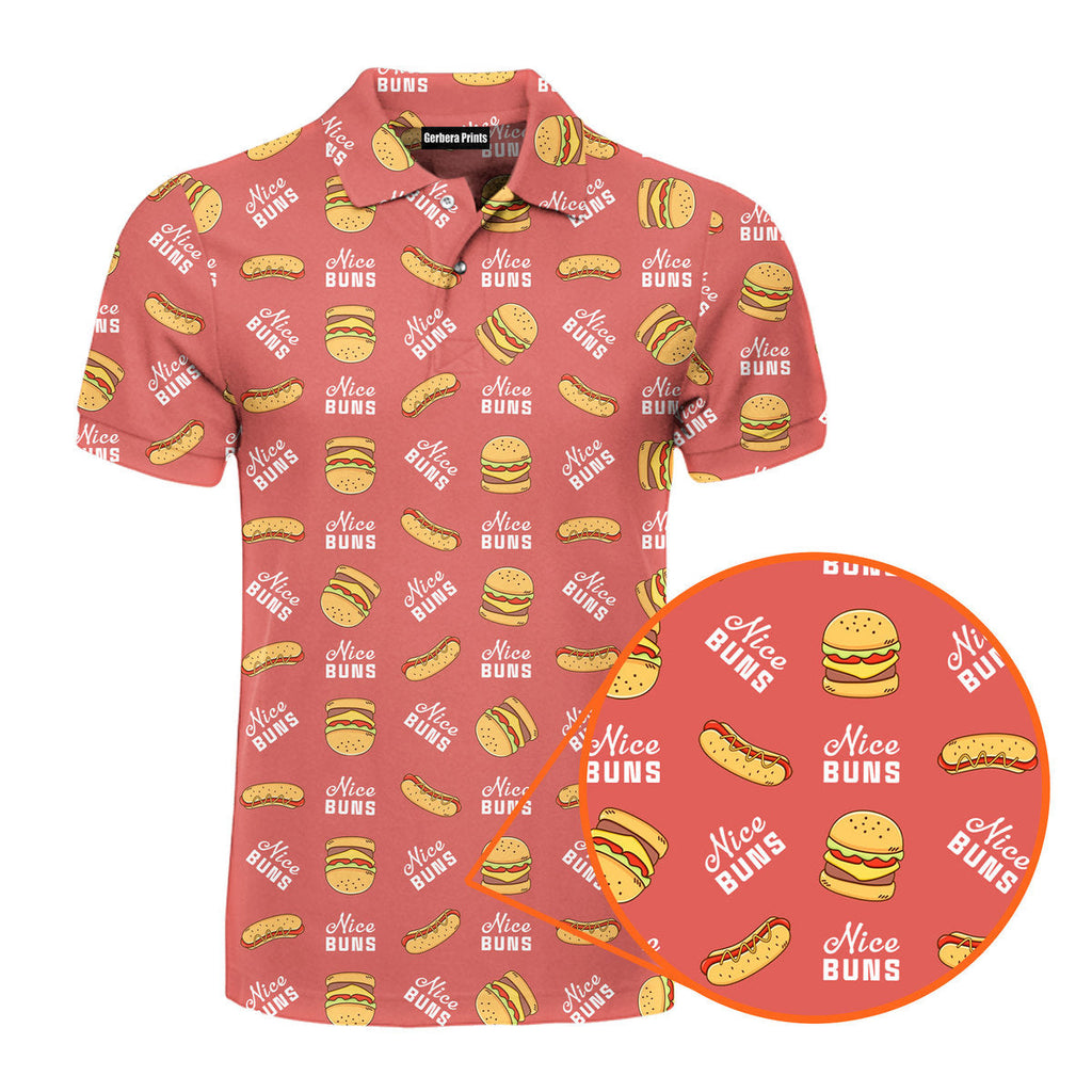 Nice Buns - Funny Golf Polo