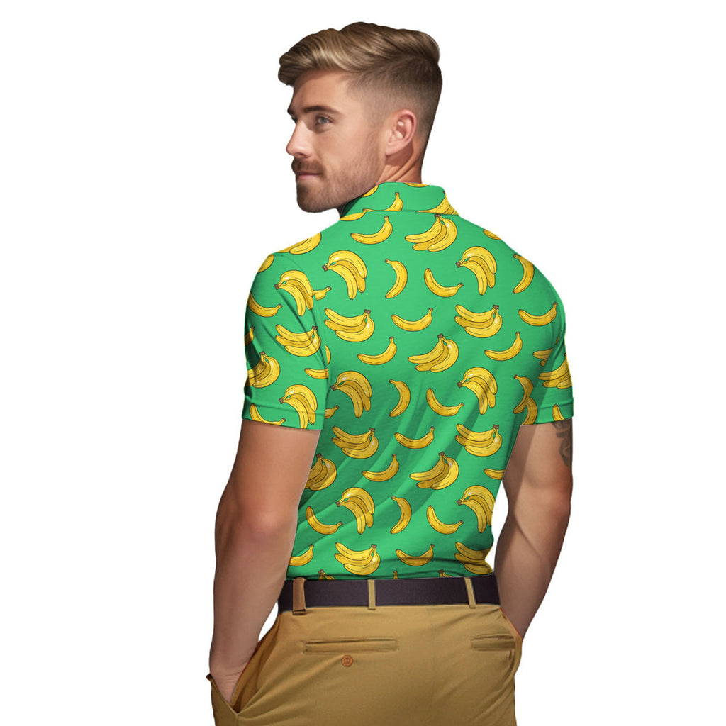 Bogey Banana Green - Funny Golf Polo