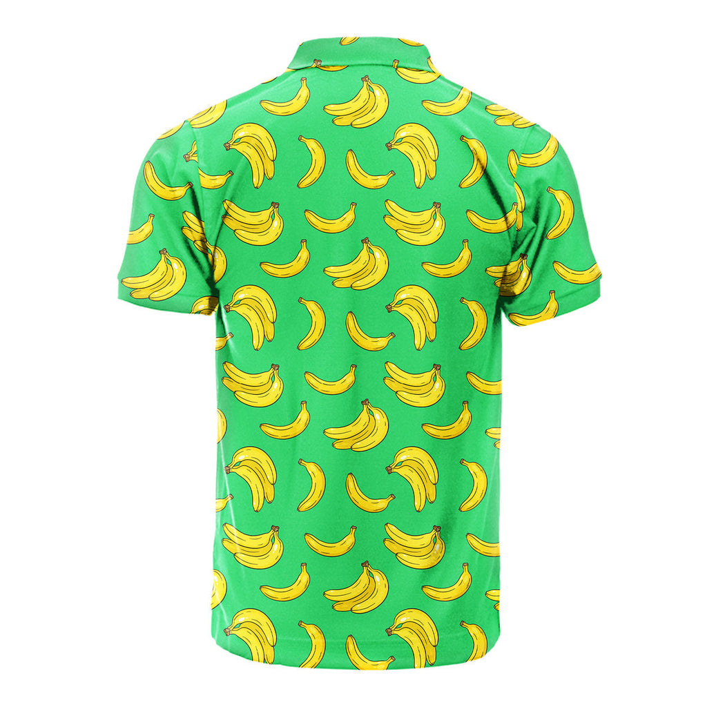 Bogey Banana Green - Funny Golf Polo
