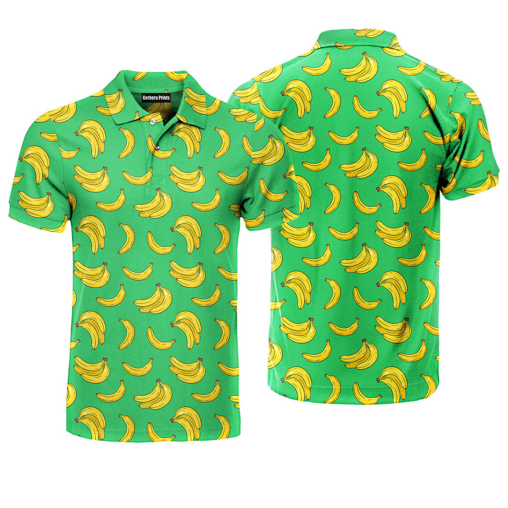 Bogey Banana Green - Funny Golf Polo