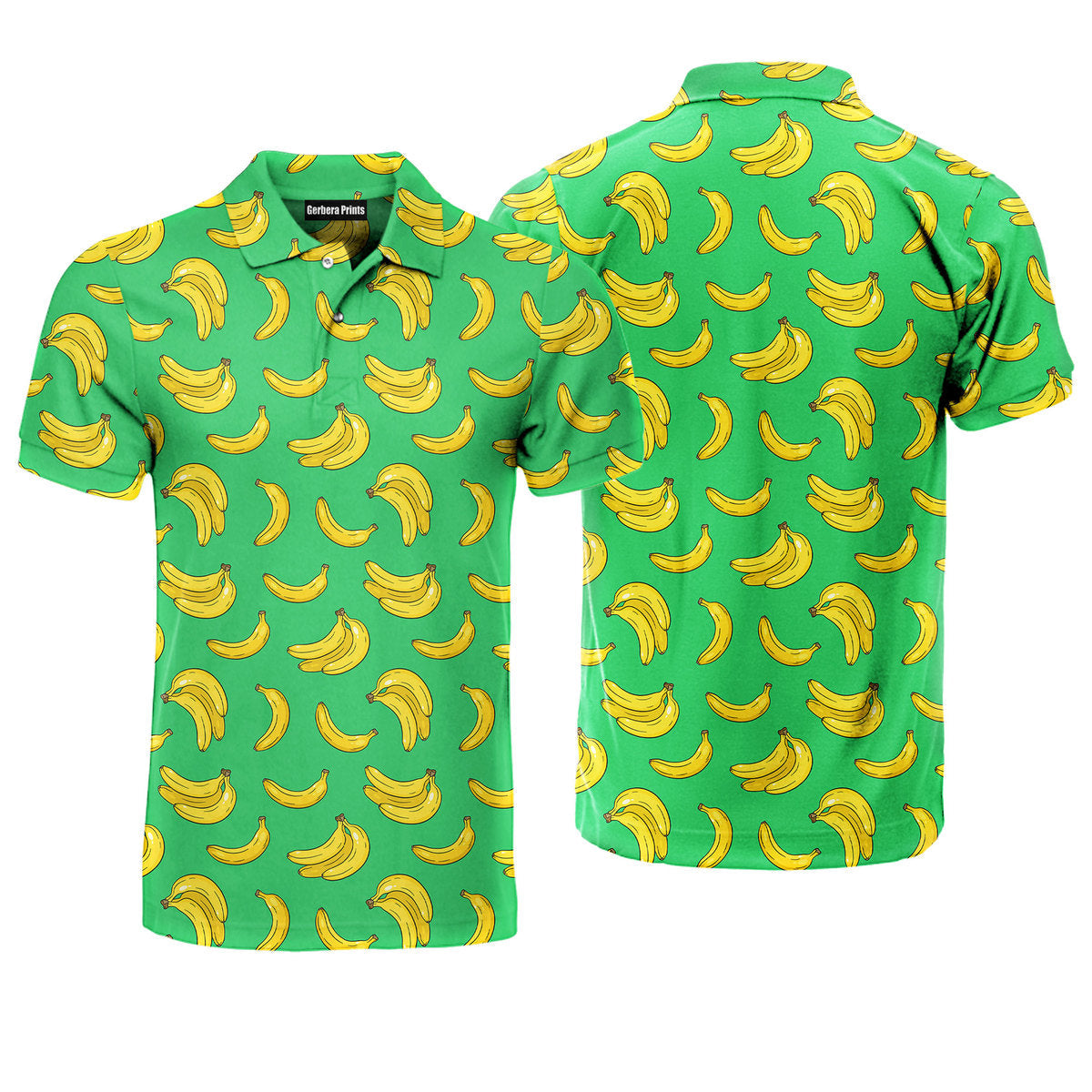 Bogey Banana Green - Funny Golf Polo