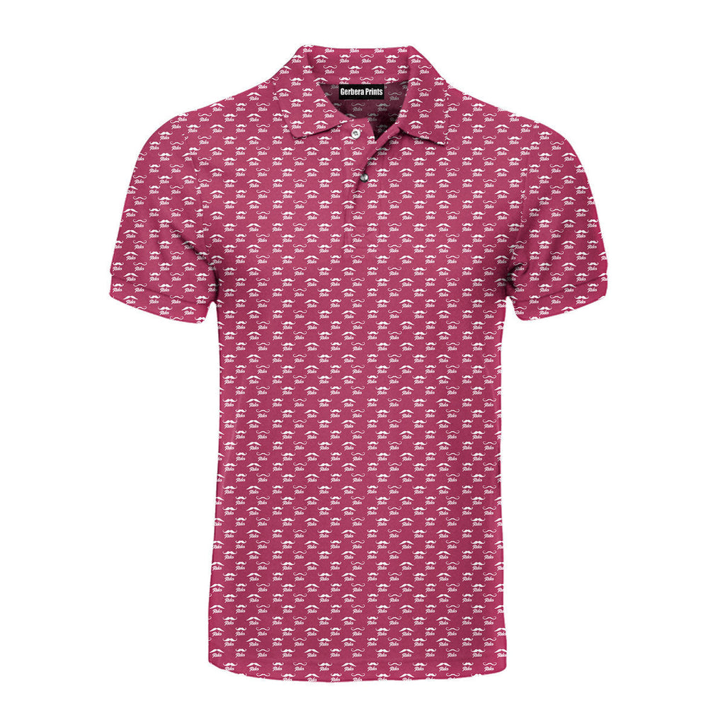 Mustache Rides Performance Flex Boxer Briefs - Funny Golf Polo Shirt