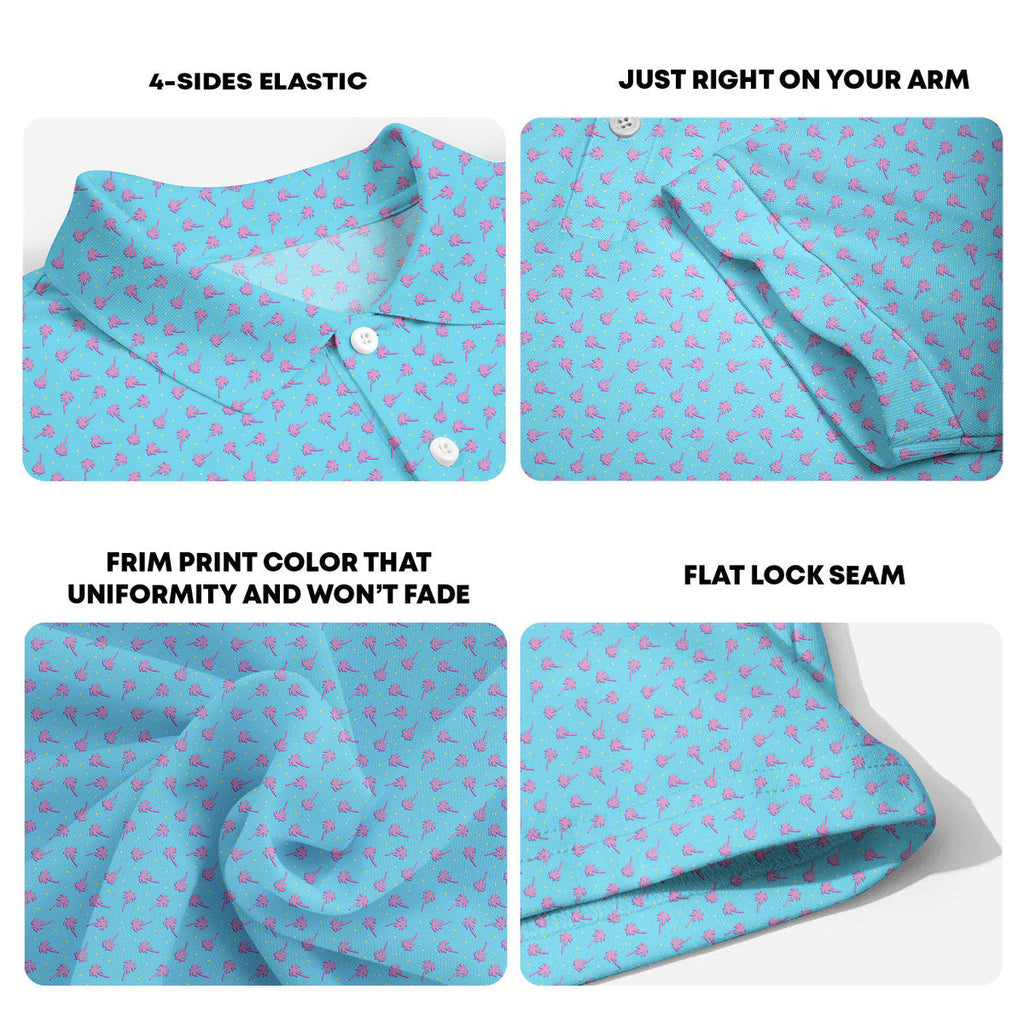 Breezy Swing Mastering Golf - Golf Polo Shirt