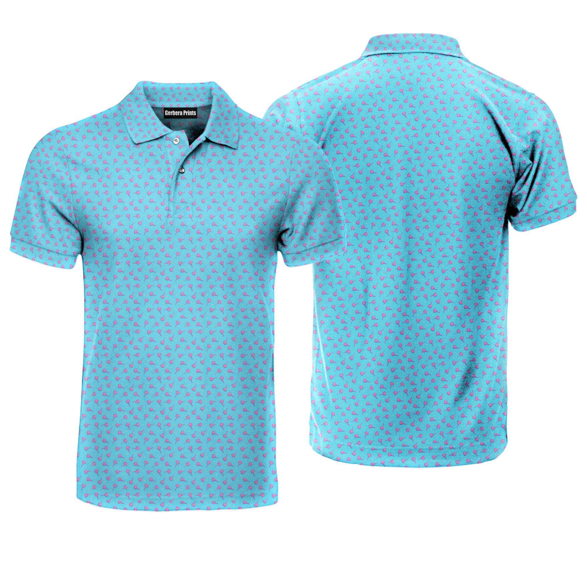 Breezy Swing Mastering Golf - Funny Golf Polo