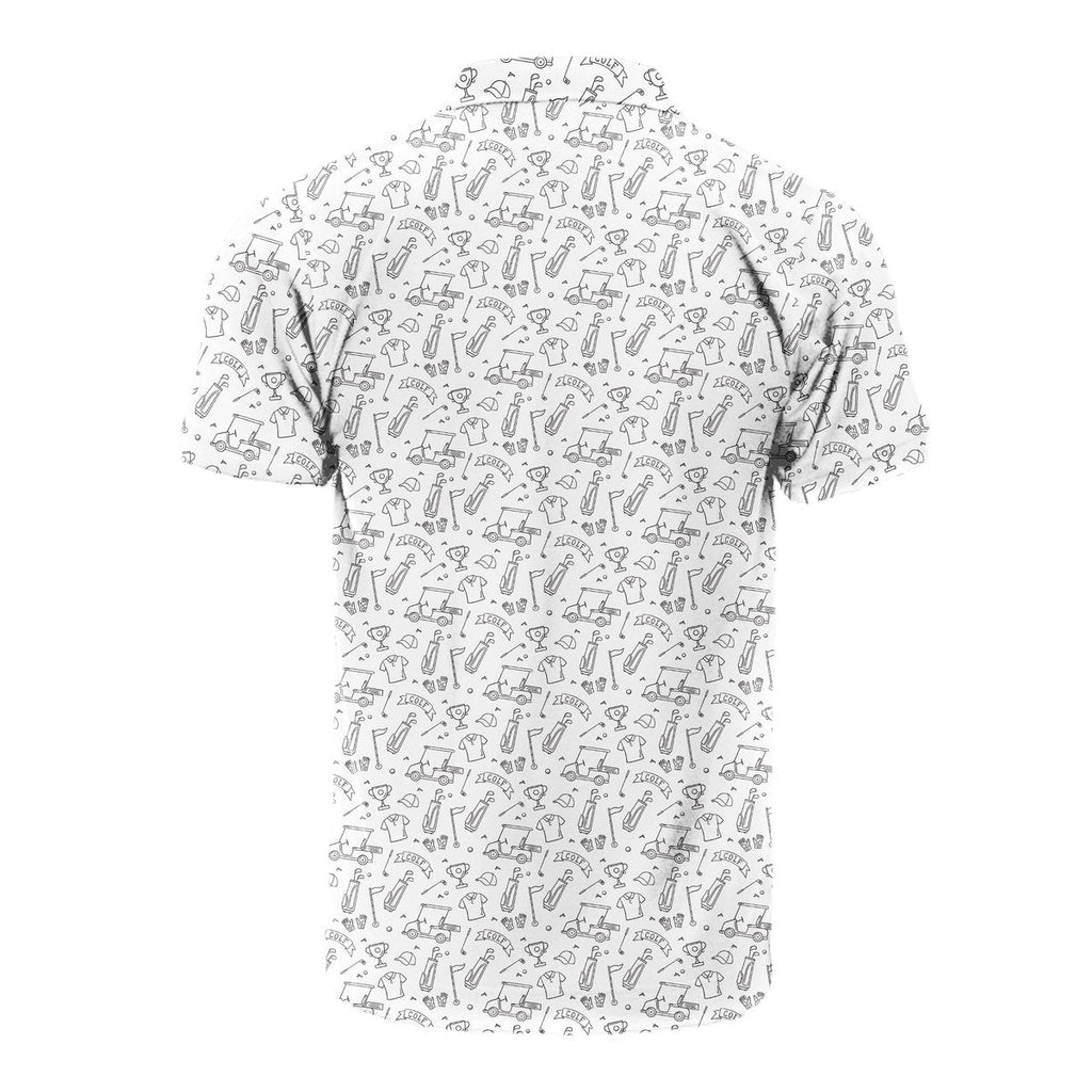 Doodle Golf - Golf Polo Shirt