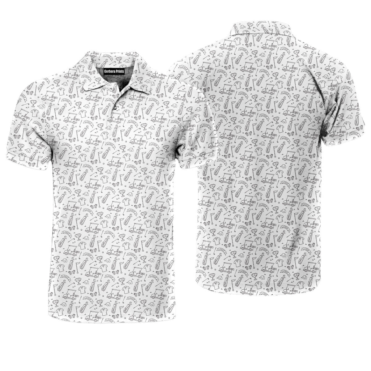 Doodle Golf - Golf Polo Shirt