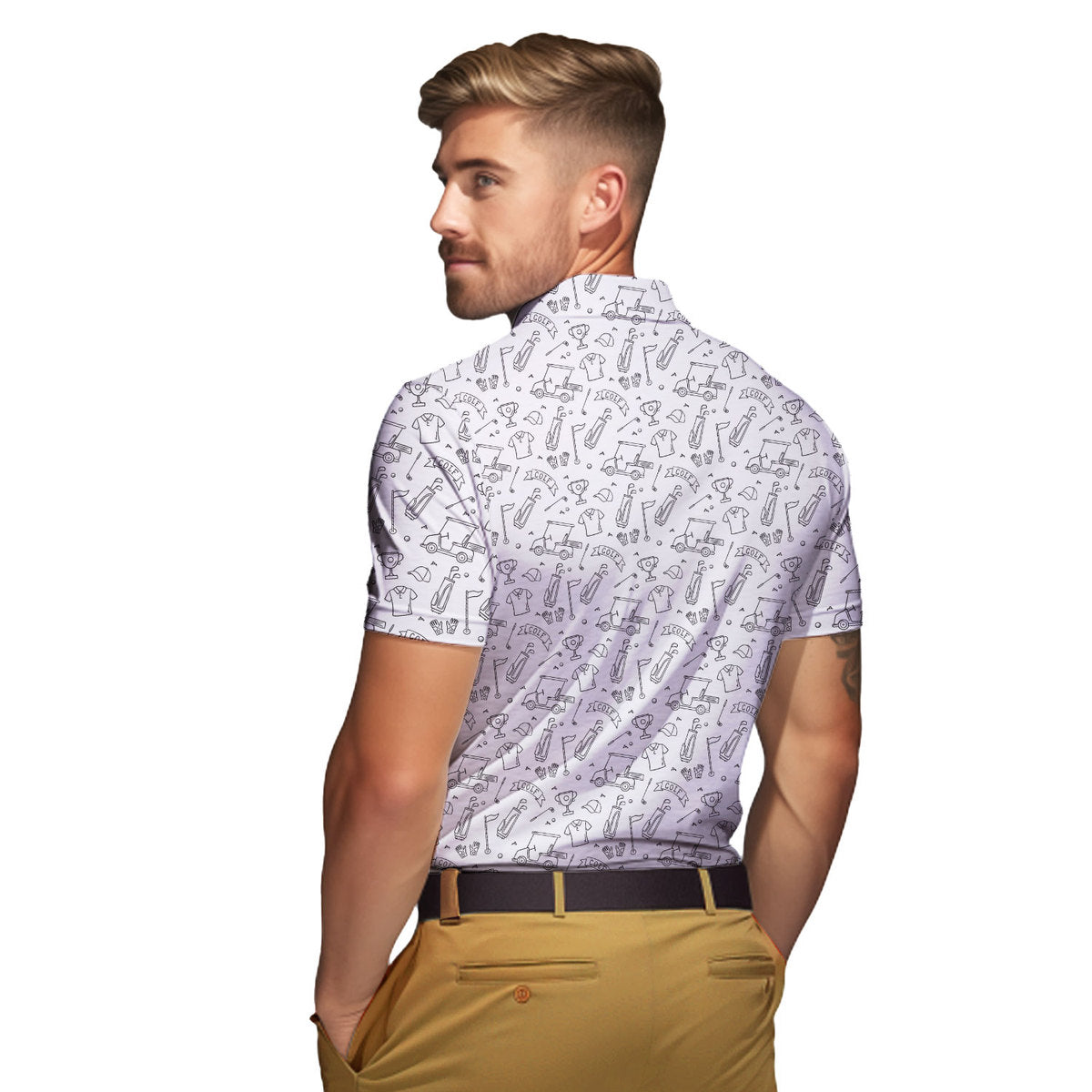 Doodle Golf - Golf Polo Shirt