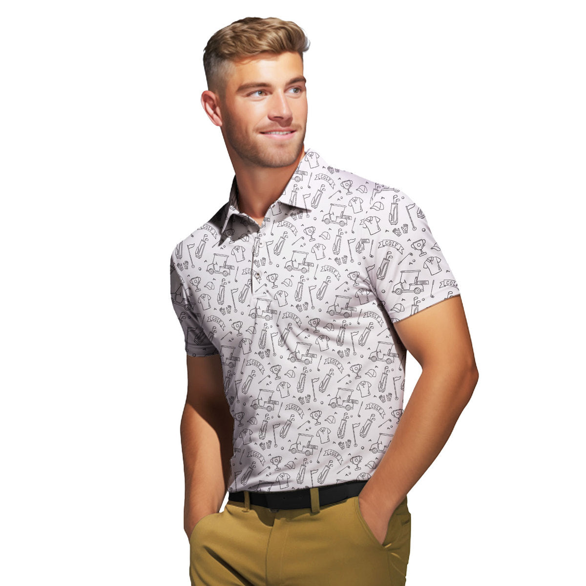 Doodle Golf - Golf Polo Shirt