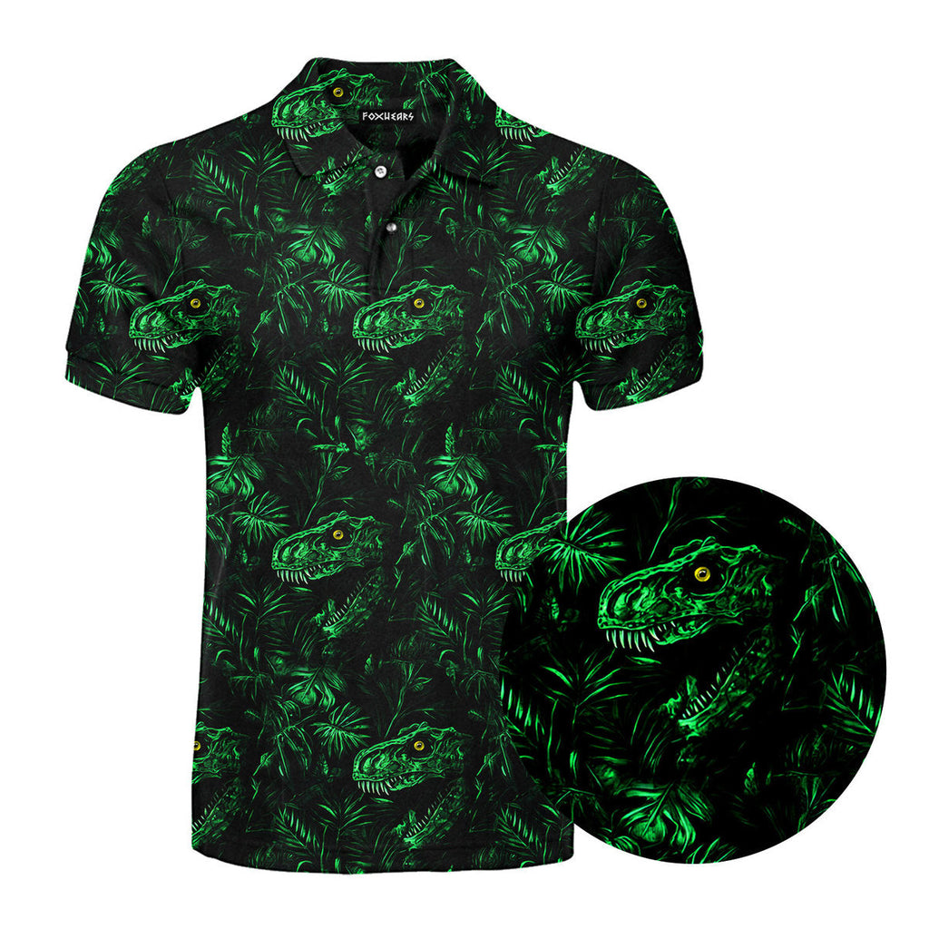 Hidden Dinosaur - Golf Polo Shirt