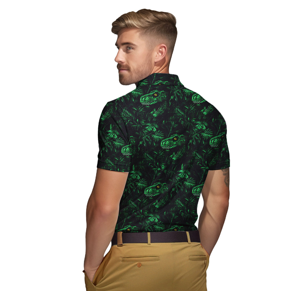 Hidden Dinosaur - Golf Polo Shirt