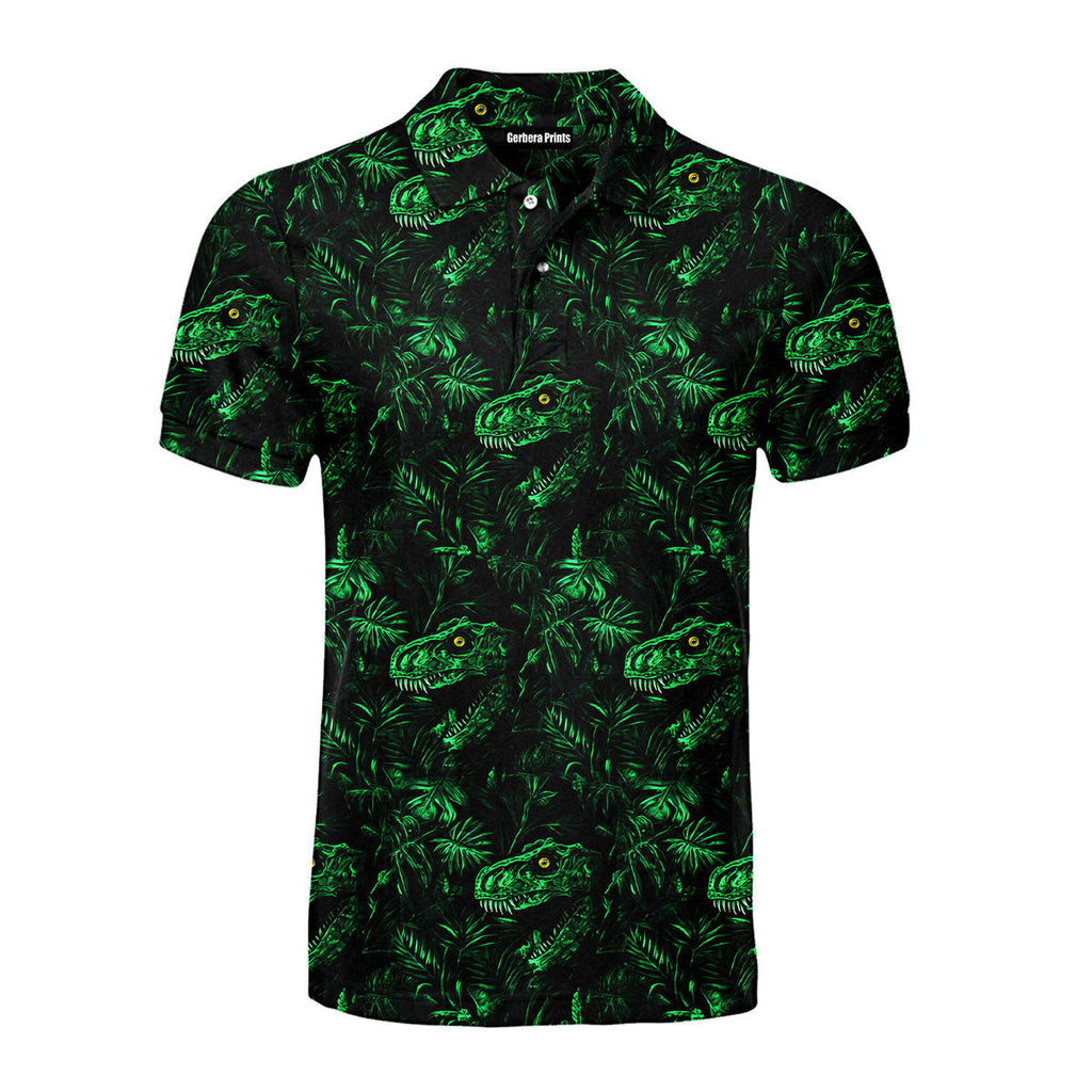 Hidden Dinosaur - Golf Polo Shirt