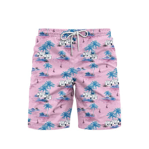 Palm Tree Beach Summer Beach Shorts For Men